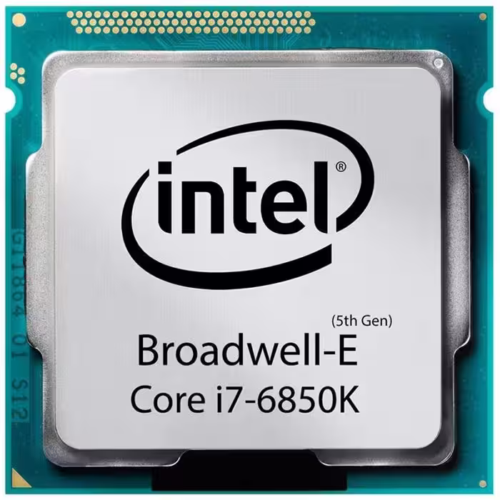 سی پی یو اینتل بدون باکس Core i7-6850K CPU
