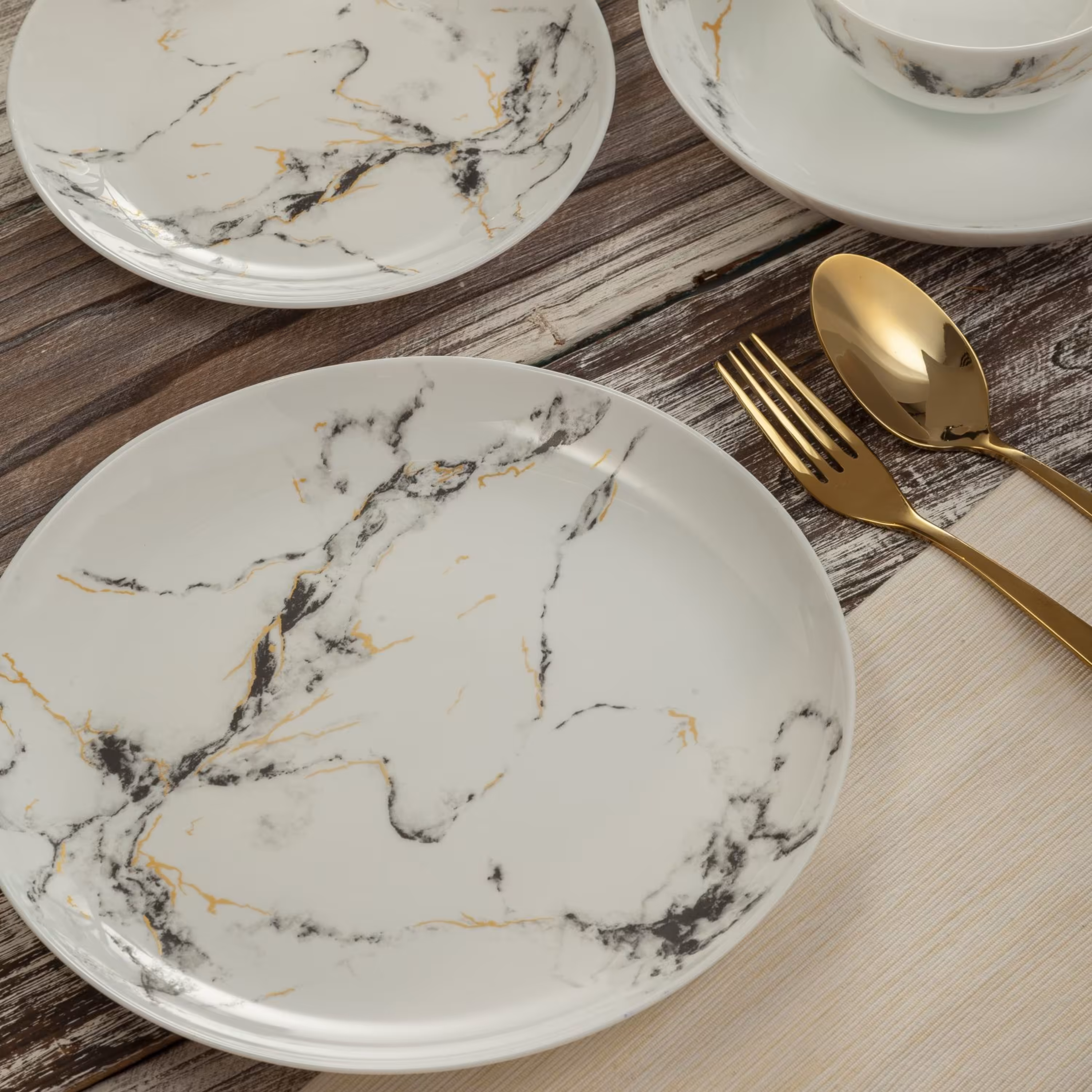 سرویس 28 پارچه ماربل قالب Diwali 