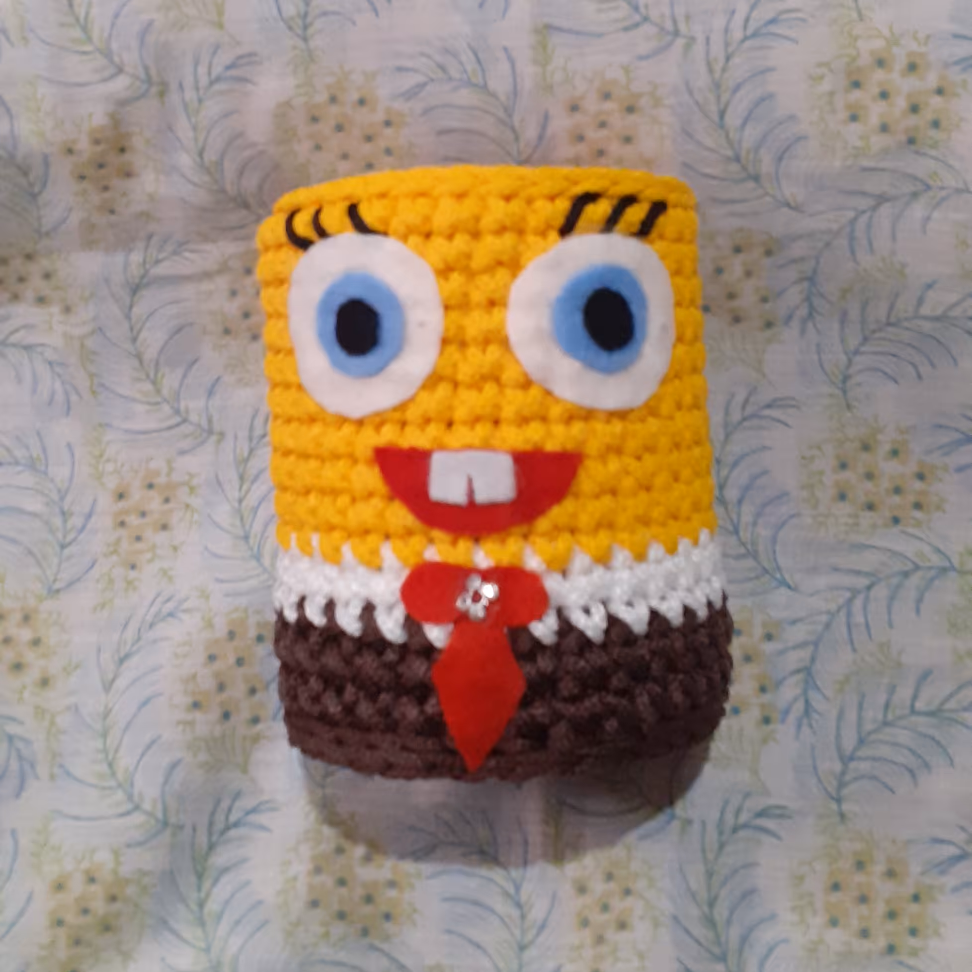 بسته 2 عددی جامدادی بافتنی باب اسفنجی 