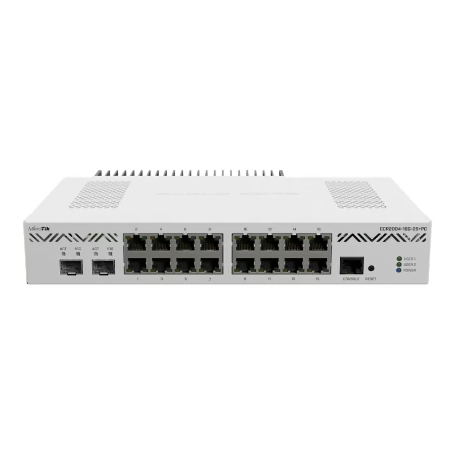 خرید و قیمت روتر CCR2004-16G-2S PC میکروتیک| Cloud Core