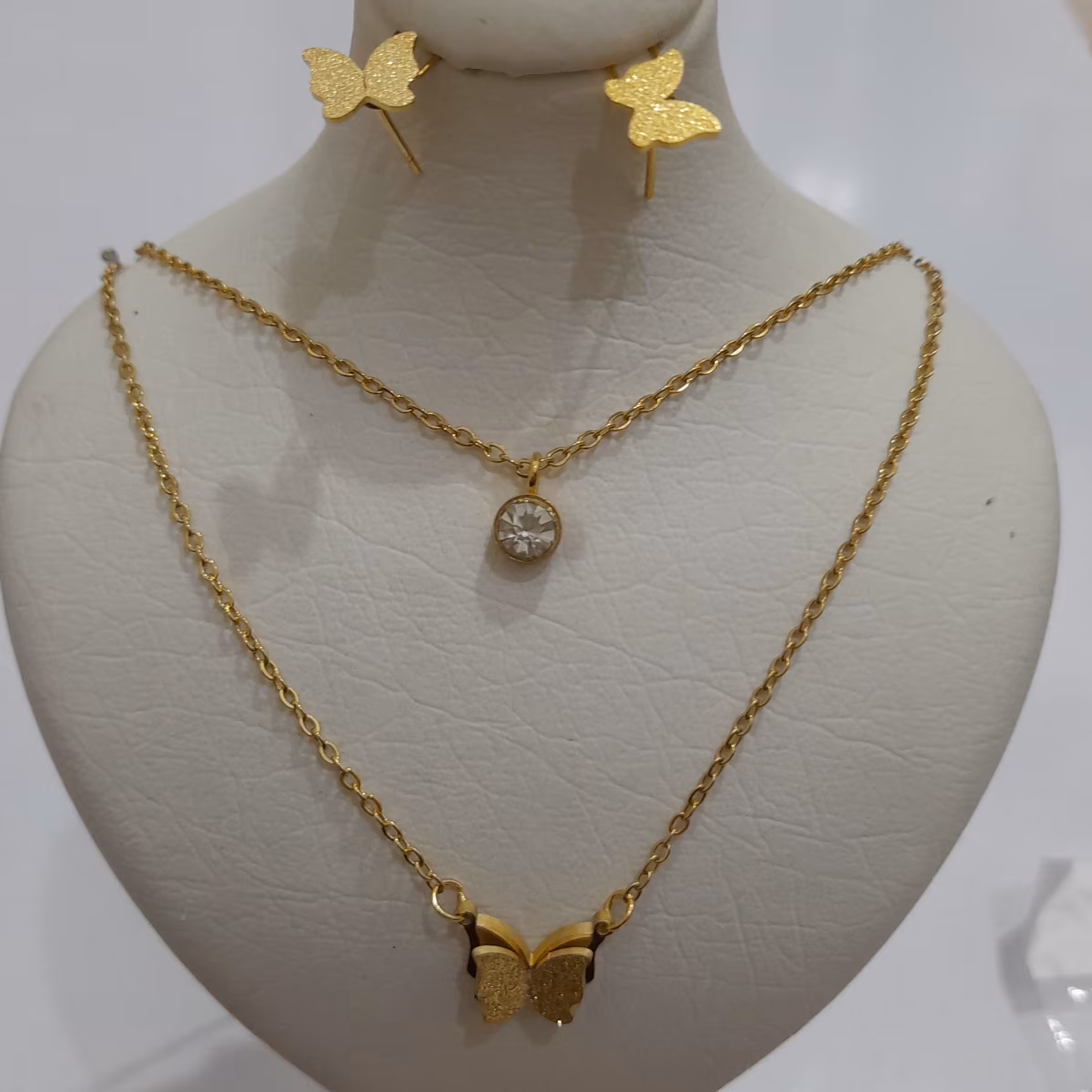 نیم ست دو تیکه خاک  استیل رنگ ثابت 