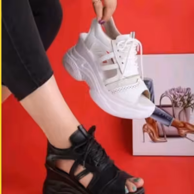 صندل اسپرت زنانه مشکی