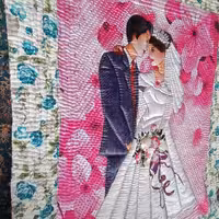 لحاف عروس داماد در طرح های مختلف هزینه ارسال به صورت پس کرایه می باشد