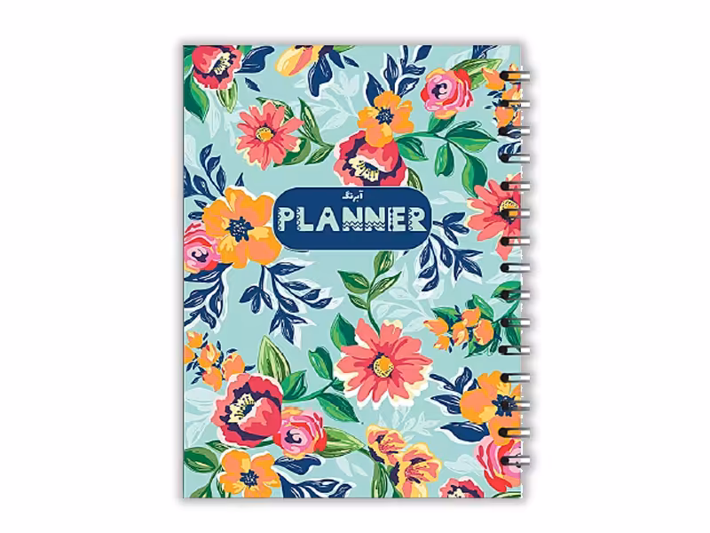 پلنر هفتگی ترگل(جیبی) آبرنگ