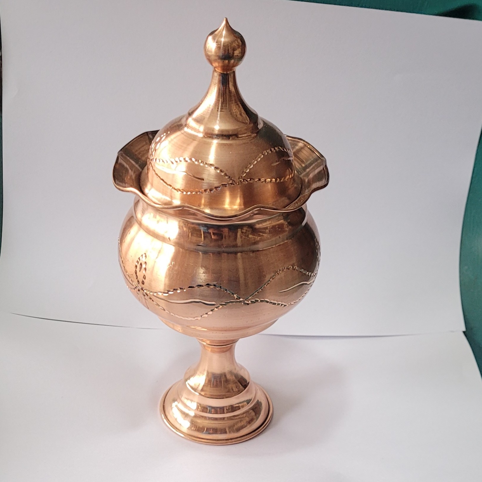 شکلات خوری مسی الماس تراش