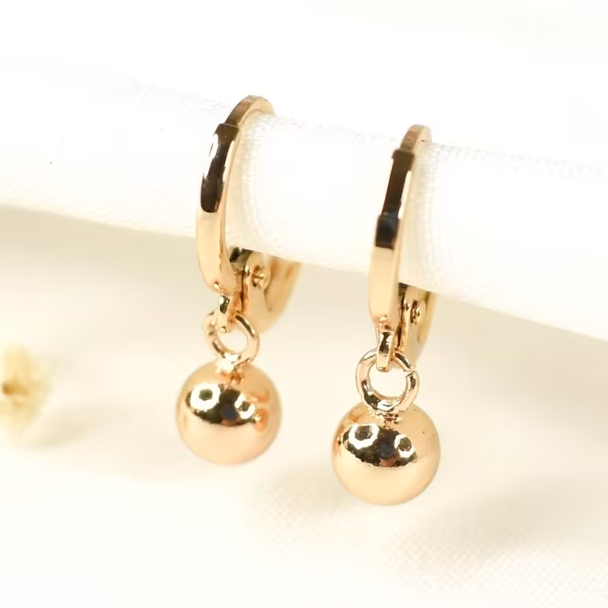 گوشواره آویز گوی برند ژوپینگ کد 7854