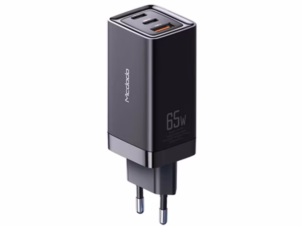 شارژر دیواری سریع مینی مک‌ودو Mcdodo 65W GAN mini fast chrger CH-7921