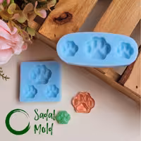 قالب سیلیکونی ست پنجه گربه یک و دو سانتی