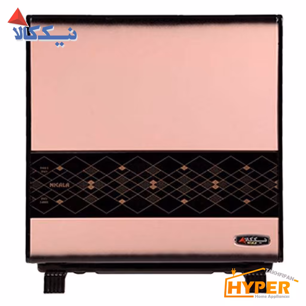 بخاری گازی نیک کالا MN9 مدل ایده آل