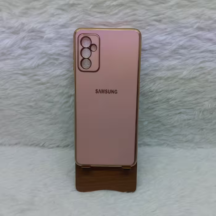 گارد (قاب) گوشی M52 مدل مای کیس رنگ گلبهی مناسب گوشی Samsung M52