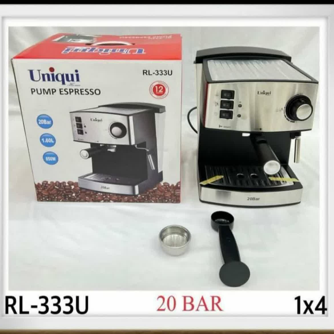 اسپرسو ساز ولومی 20بار یونیک مدل RL-333U
