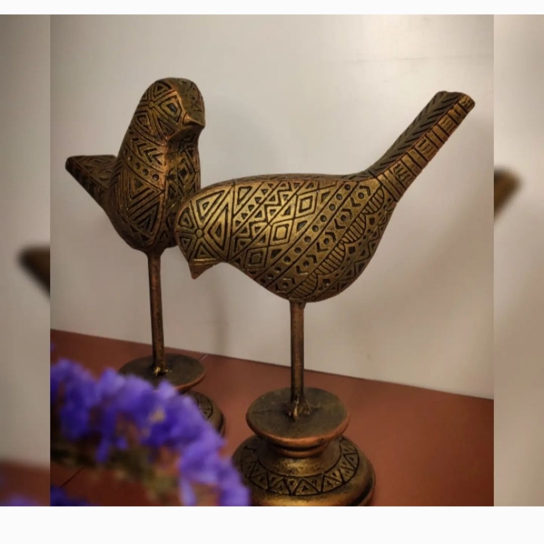 دکوری پرنده تزیینی مجسمه