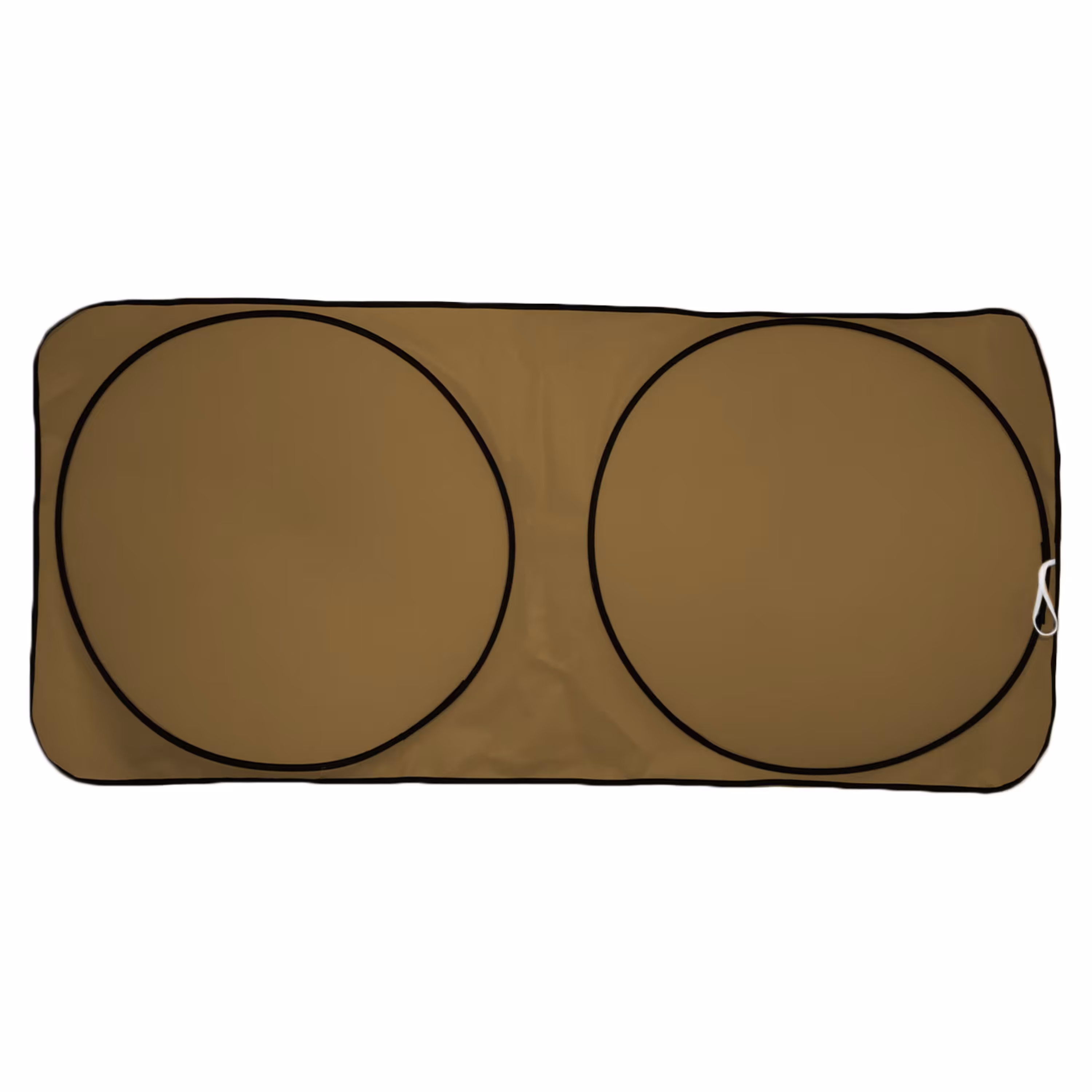 آفتابگیر تاشو عینکی خودرو کرم بژ