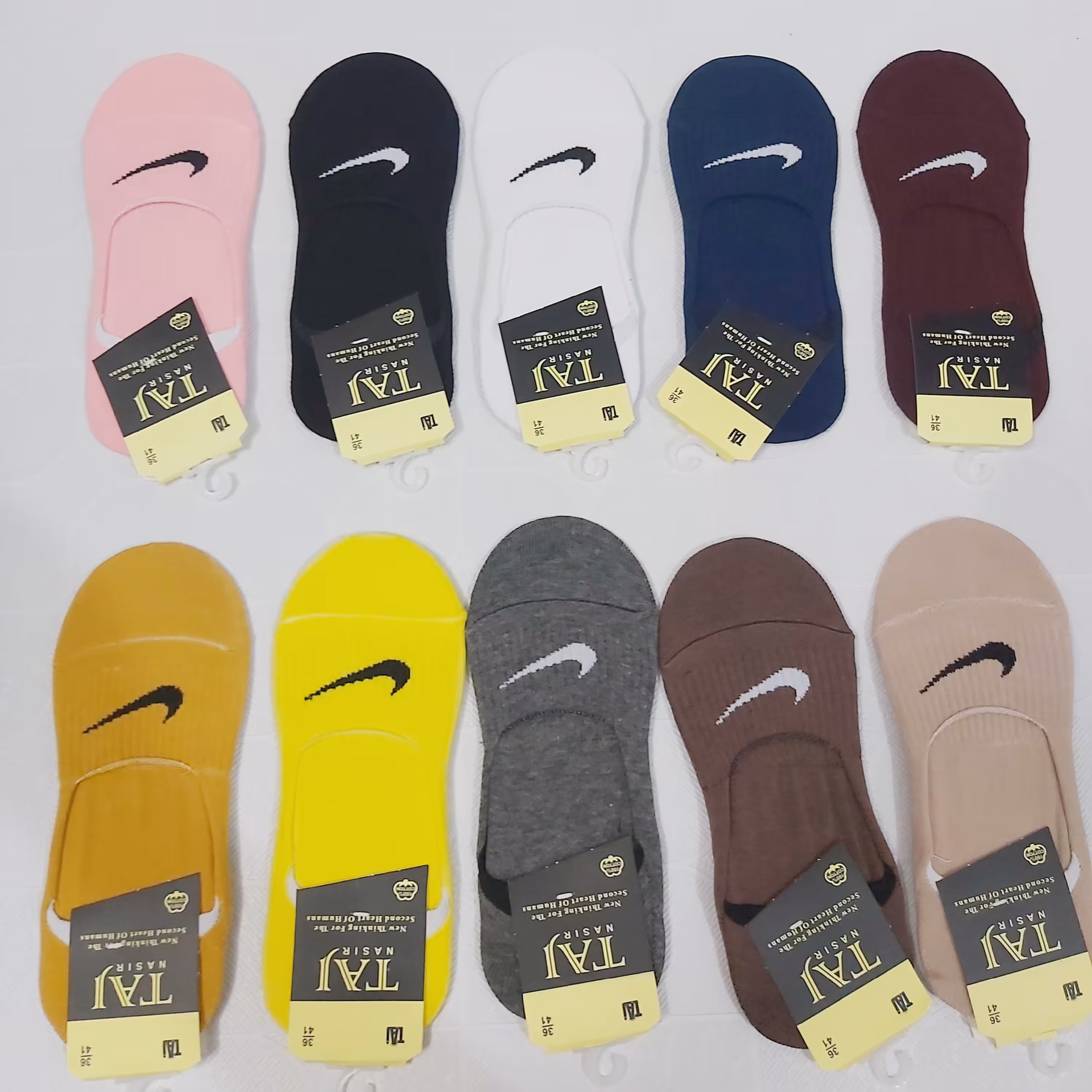 جوراب کالج اسپرت زنانه و مردانه 10رنگ 