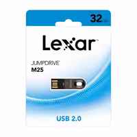 فلش 32G Lexar M25 با گارانتی 36 ماهه