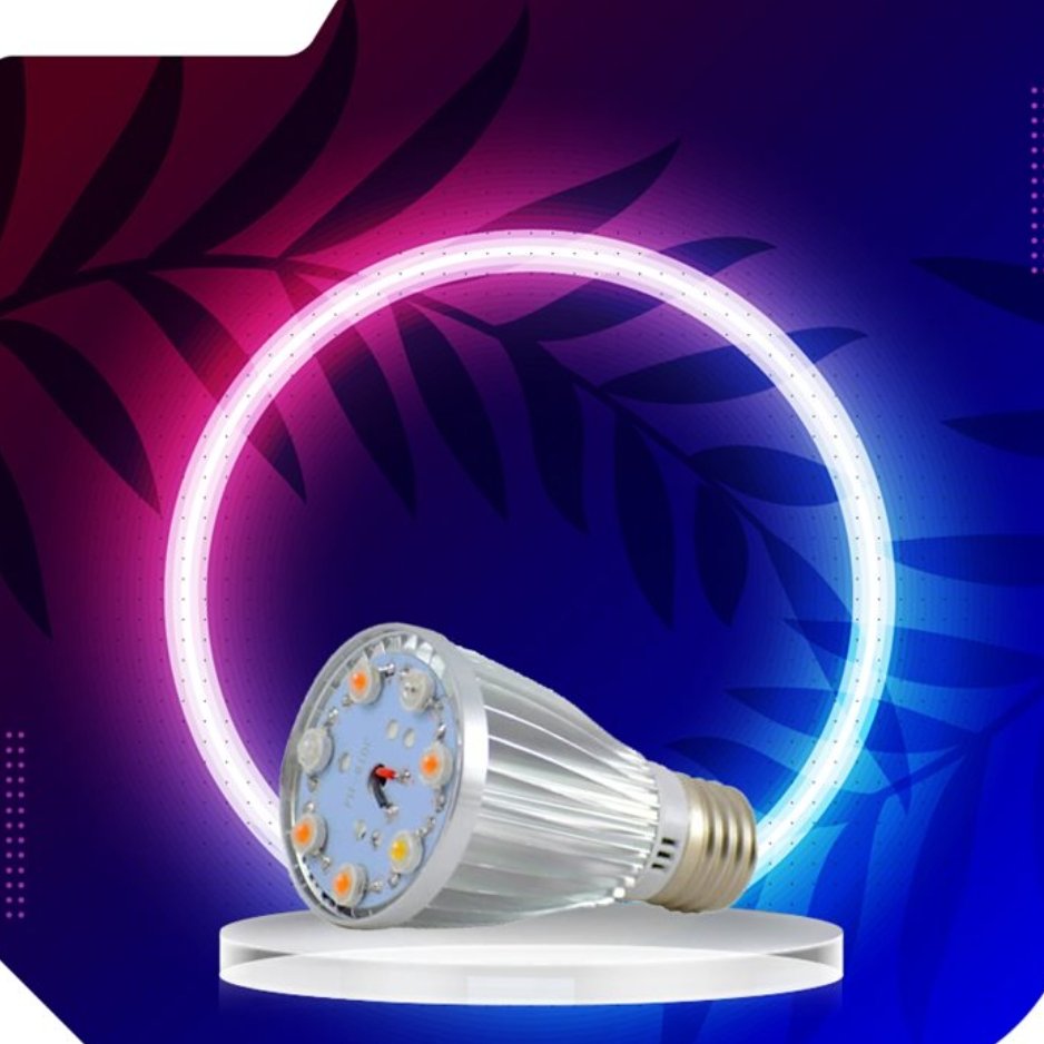 لامپ رشد گیاه سرپیچی 7 وات بدون محافظ