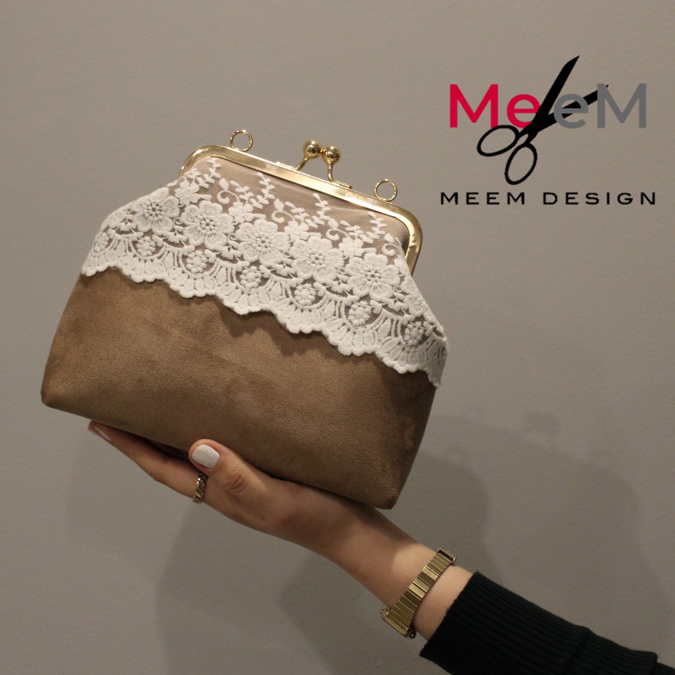 کیف مخمل مجلسی