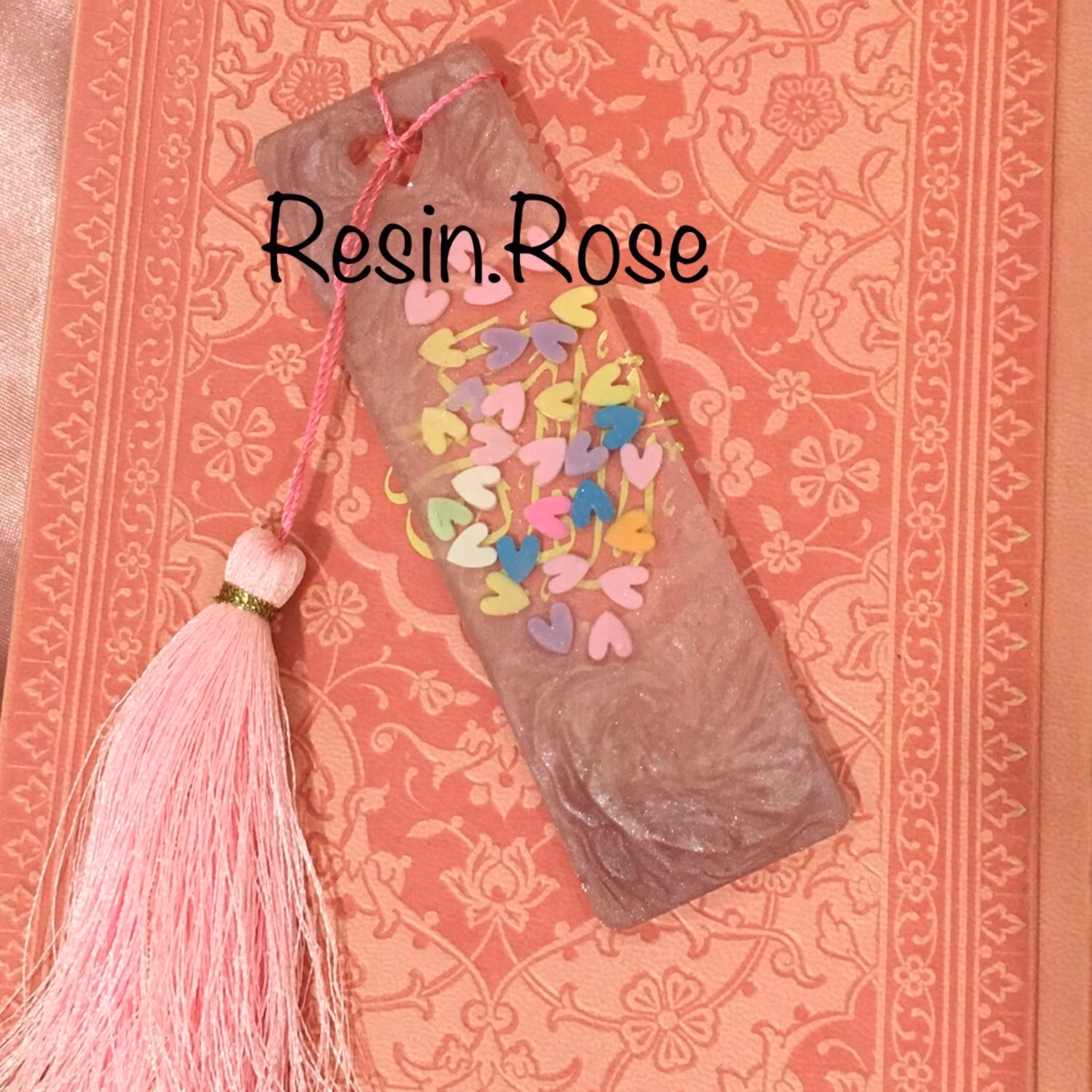 بوک مارک (نشان کتاب) طرح قلب