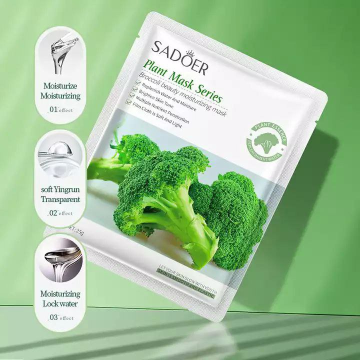 ماسک صورت ورقه ای بروکلی سادور
