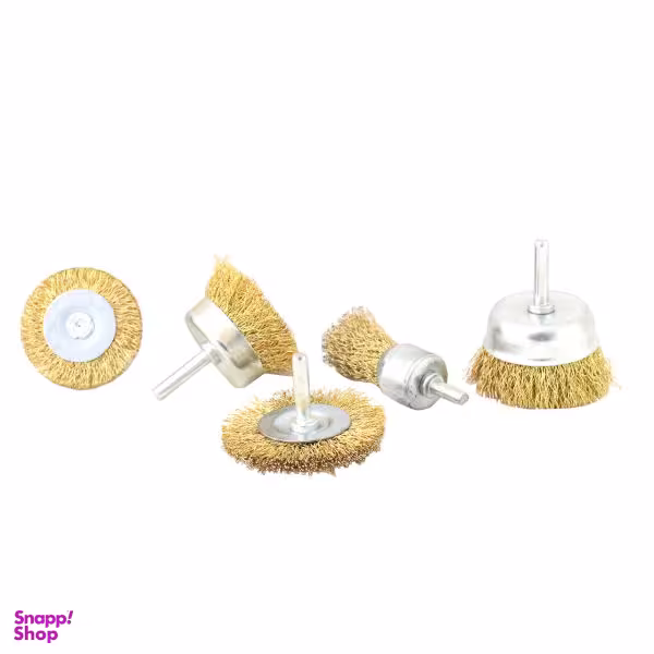 مجموعه فرچه سر دریلی مدل 001 بسته 5 عددی