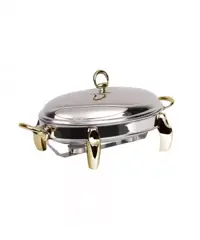 سوفله بزرگ بیضی – طلایی برند ام جی اس MGS کد کالا ow-3105G
