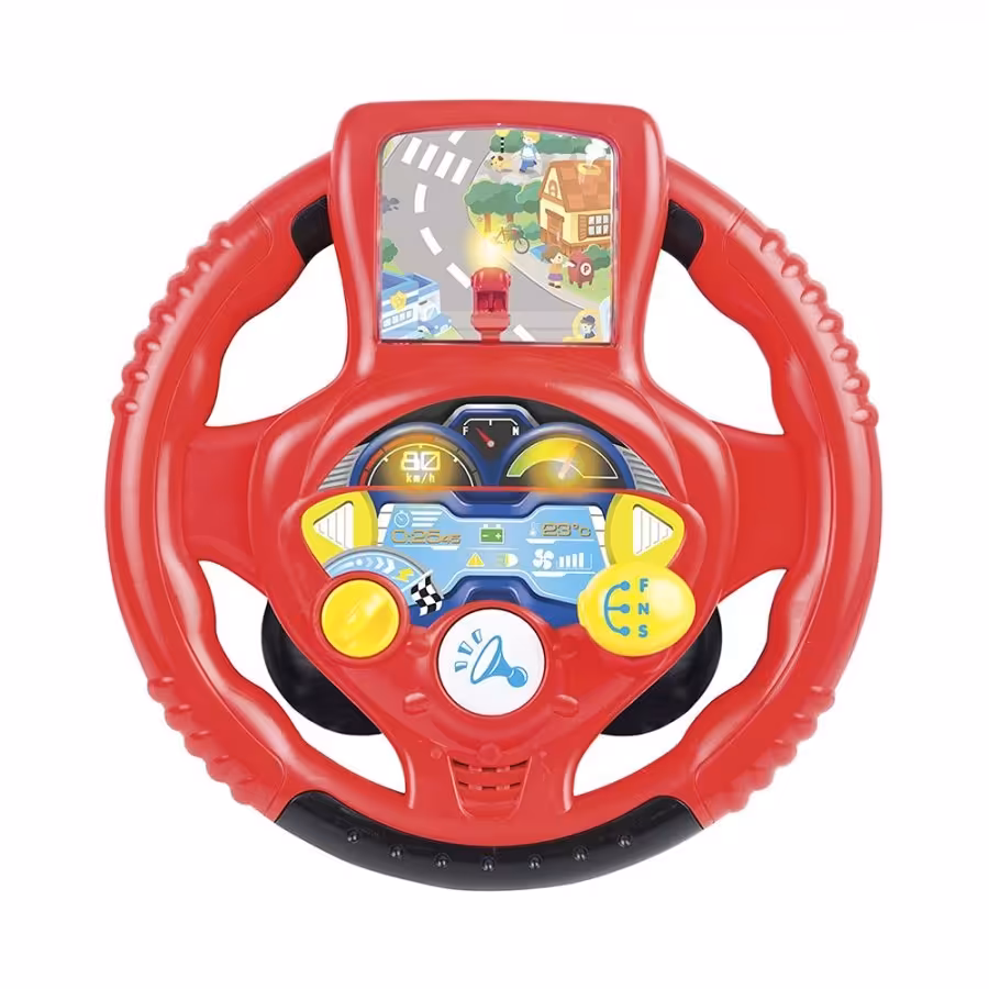 فرمان اسباب بازی موزیکال قرمز Winfun مدل 001080