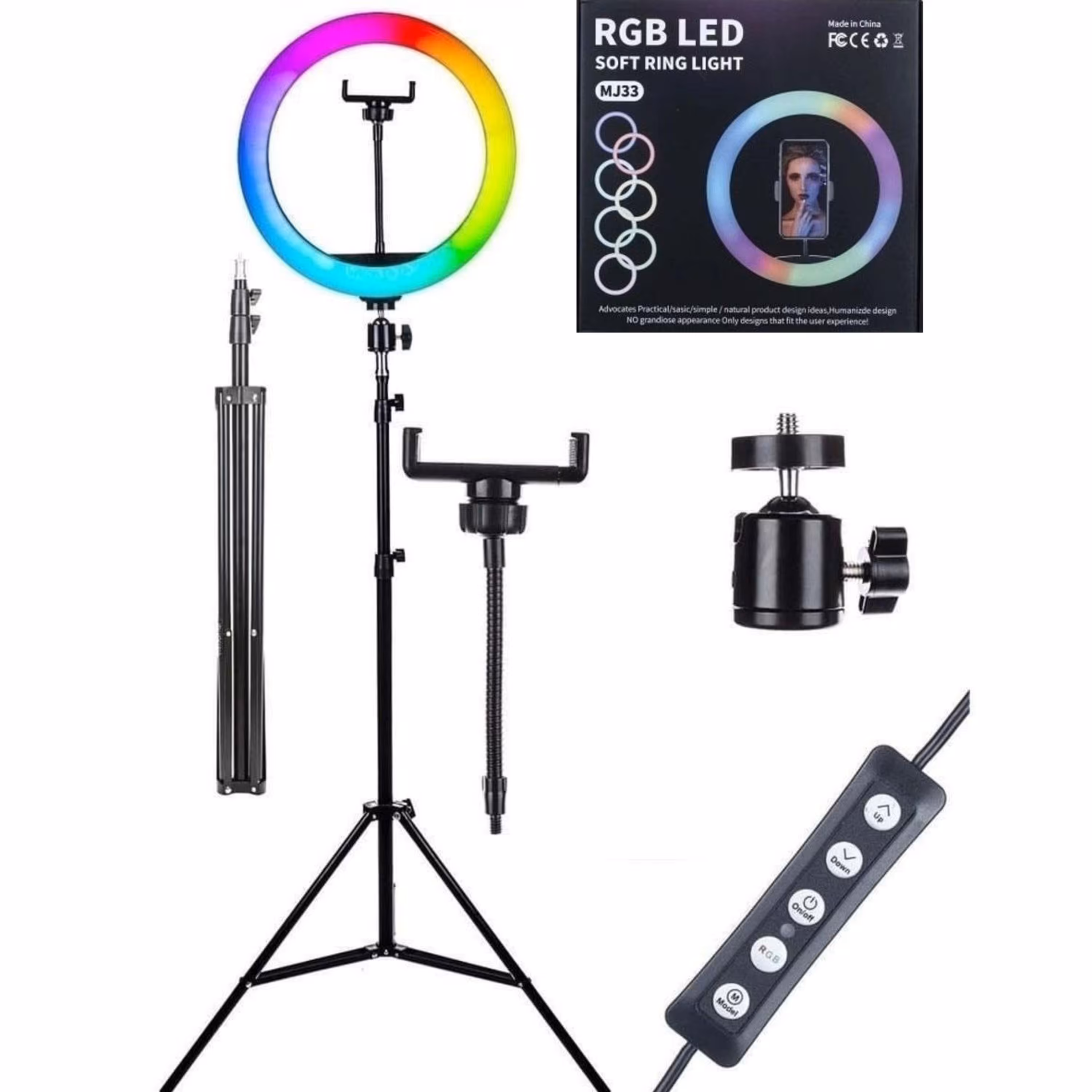 رینگ لایت پایه دار  