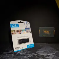 فلش مموری 128 گیگابایت مدل PNY ATT4 با گارانتی الماس ایران  - کد 12649