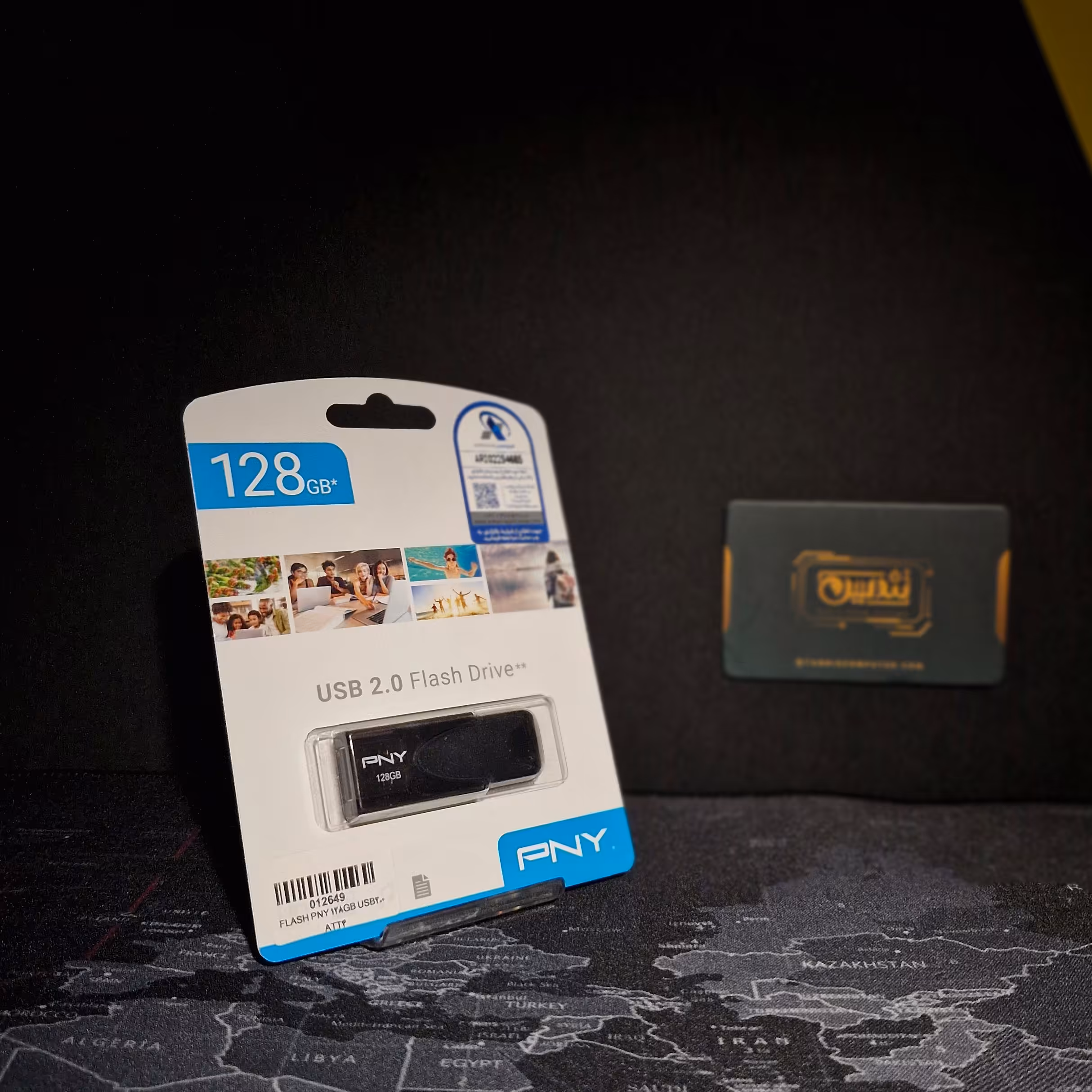 فلش مموری 128 گیگابایت مدل PNY ATT4 با گارانتی الماس ایران  - کد 12649