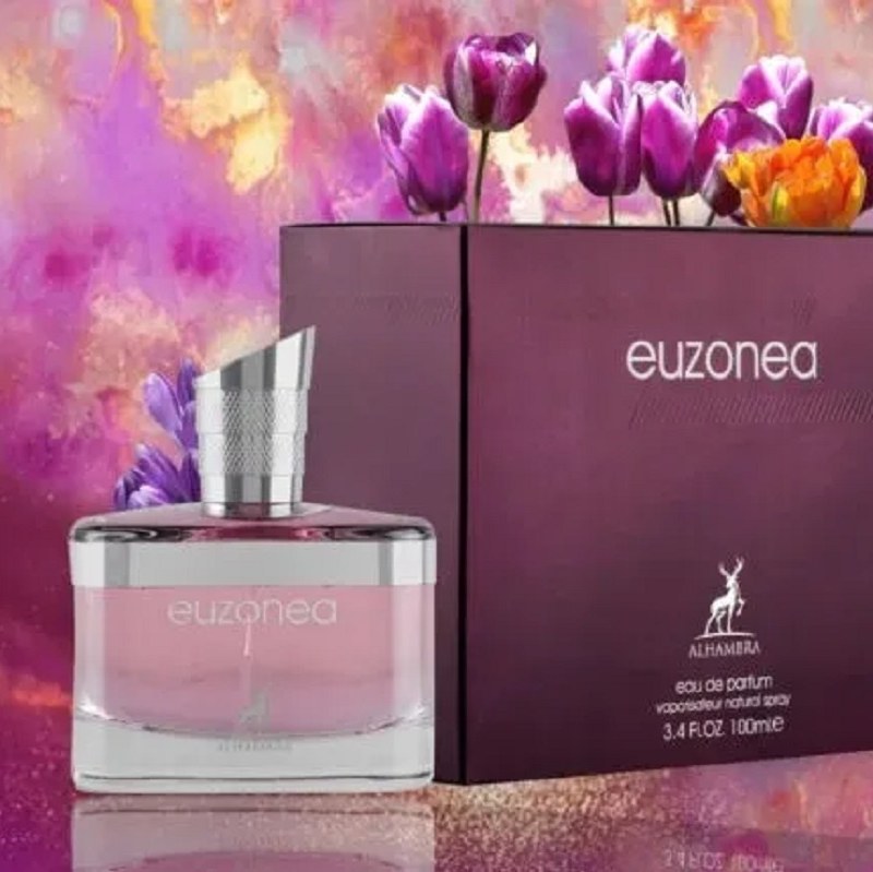 ادکلن الحمبرا مدل اوزونیا رایحه ایفوریا زنانه Euzonea Alhambra