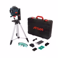 تراز لیزری 360 درجه 3 بعدی سبز آروا مدل 4677 ( ارسال با باربری و پس کرایه )