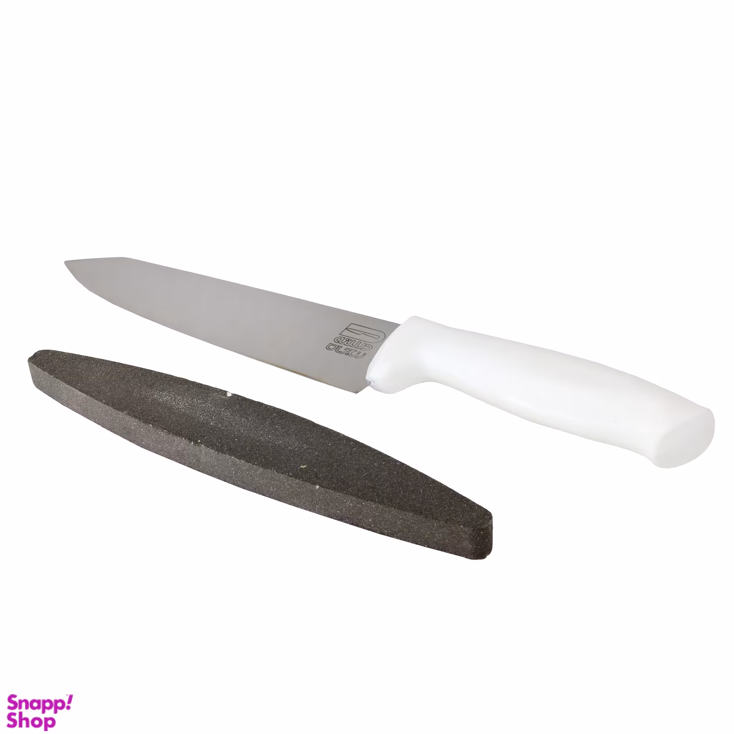 ست کارد مخصوص سرآشپز 35 سانتی متری و سنگ مخصوص تیزکاری ثمین دست زنجان مدل 025