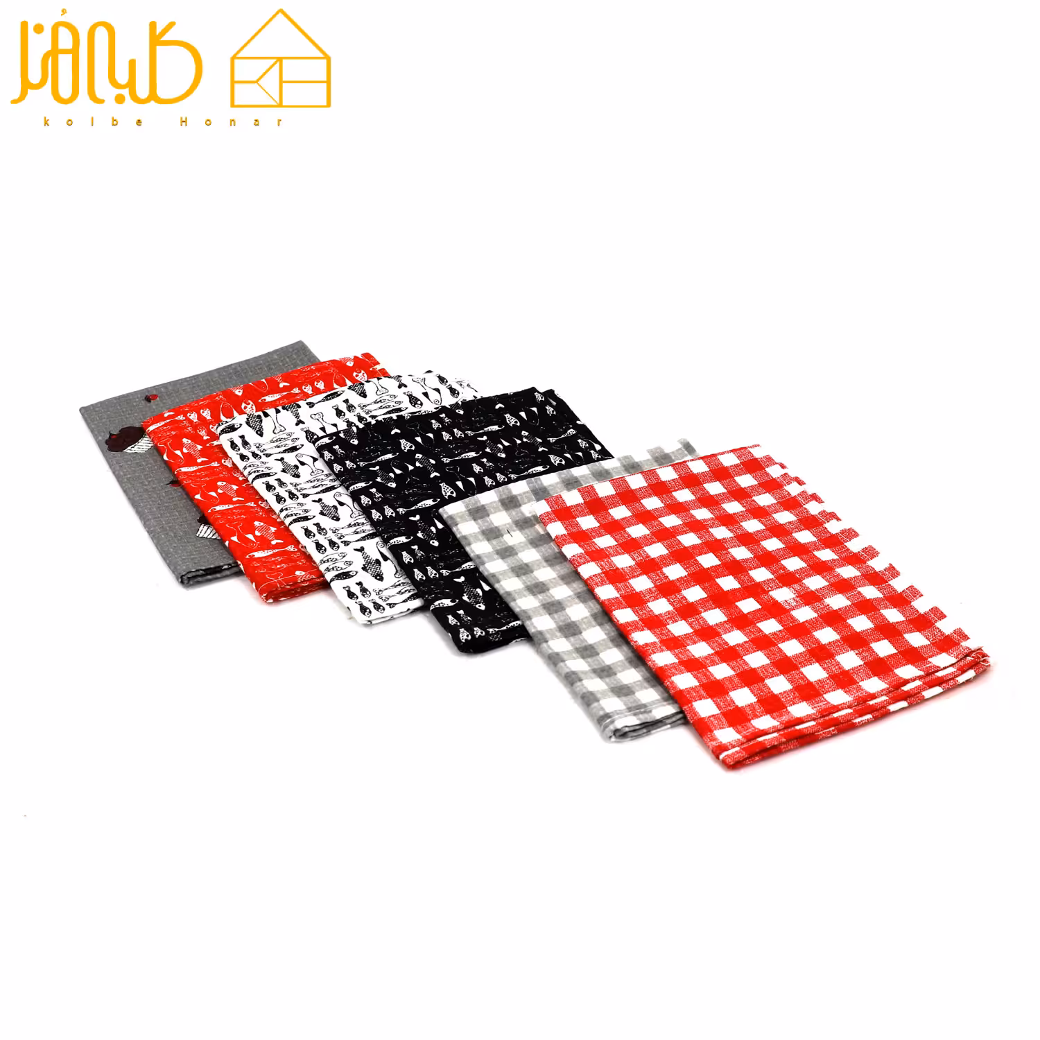 دستمال طرح دار ایکیا