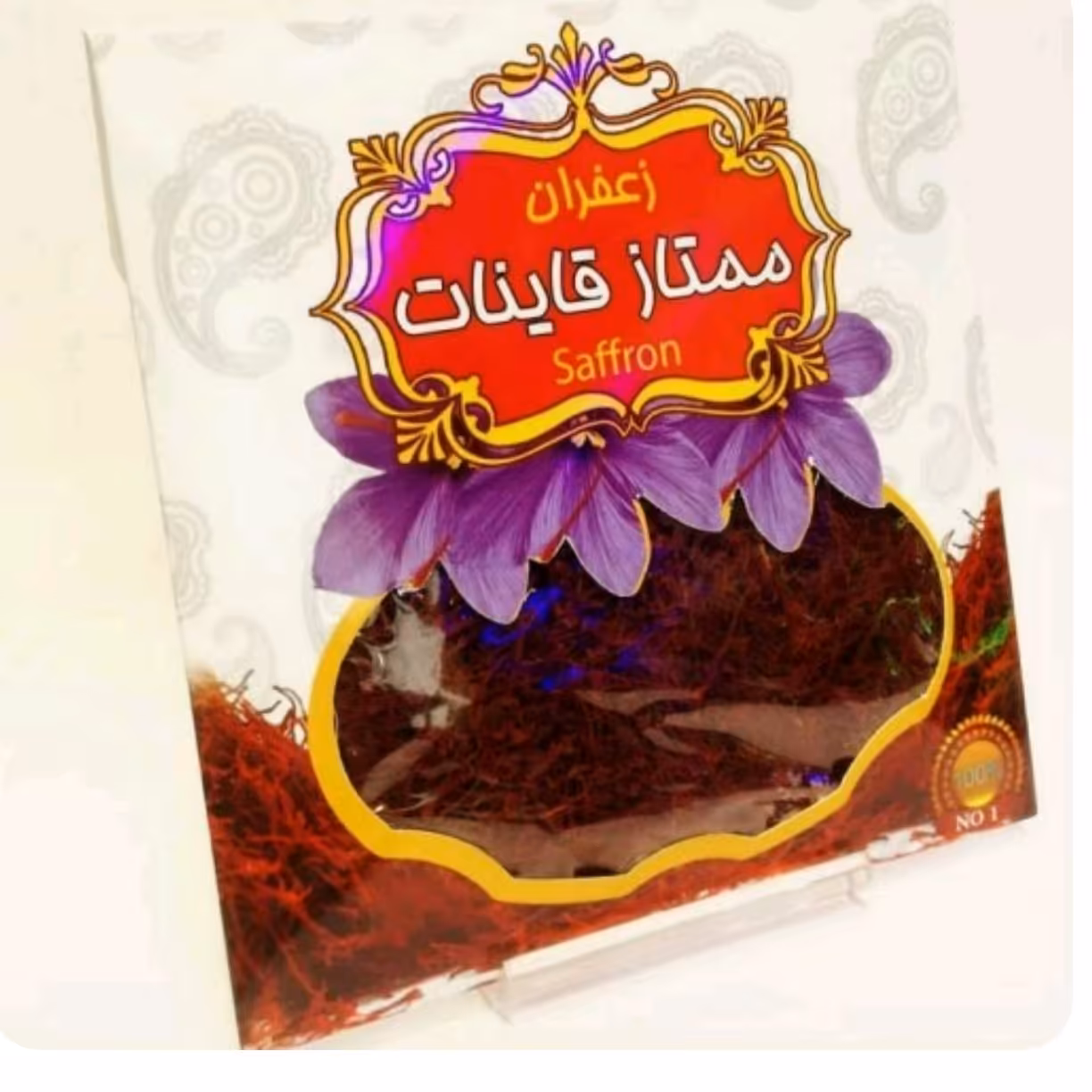 زعفران سرگل درجه یک اصل قائنات(یه مثقال)