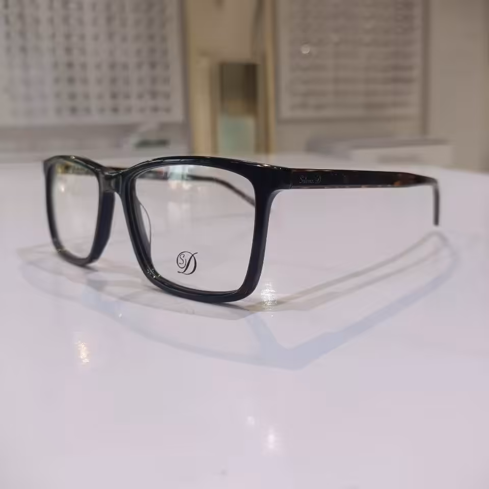 فریم عینک کائوچویی دور دار مستطیلی کیفیت عالی