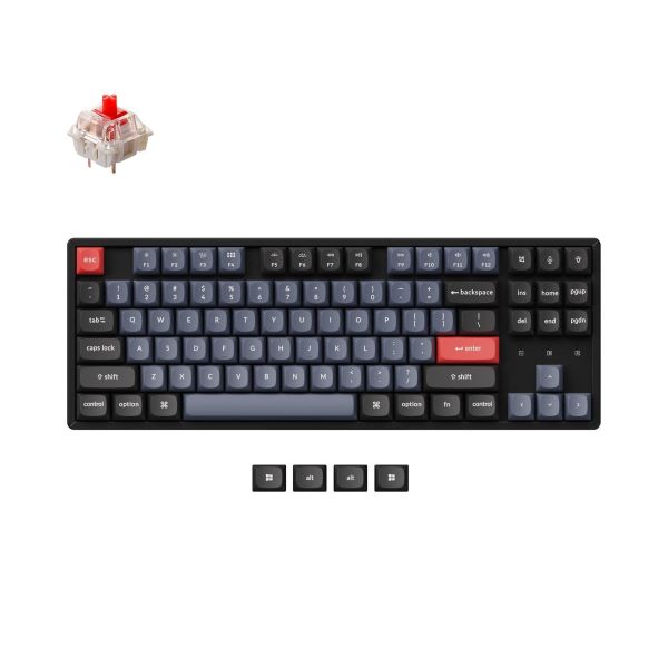 خرید کیبورد Keychron K8 Pro RGB Wireless Red SW با بهترین قیمت