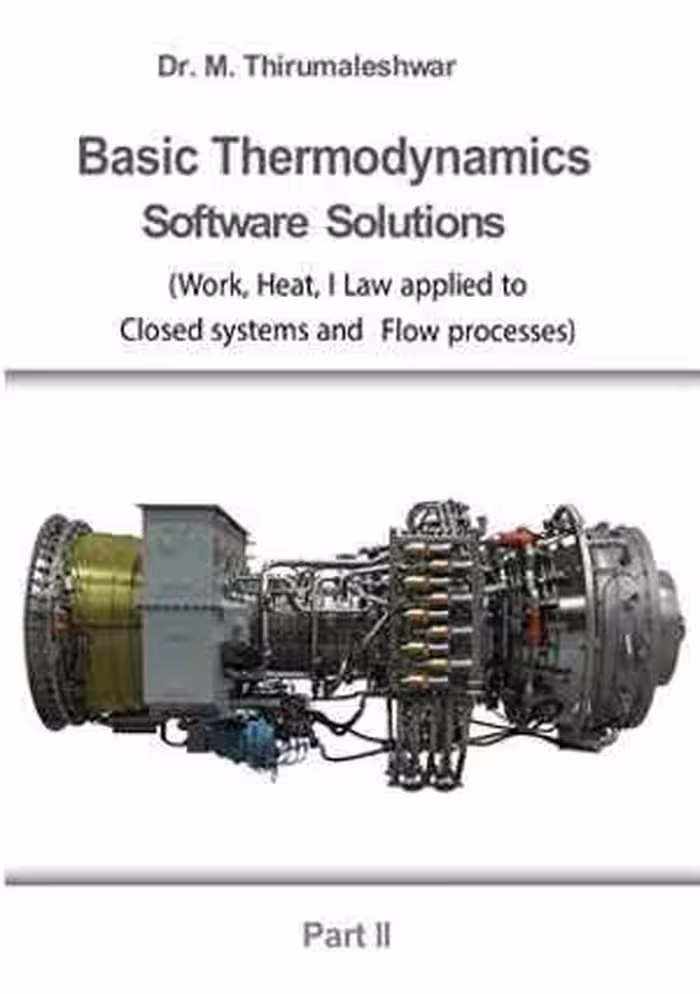 󾕇 دانلود کتاب Basic Thermodynamics - Software Solutions - Part II, 2014 - دانلود کتاب های دانشگاهی