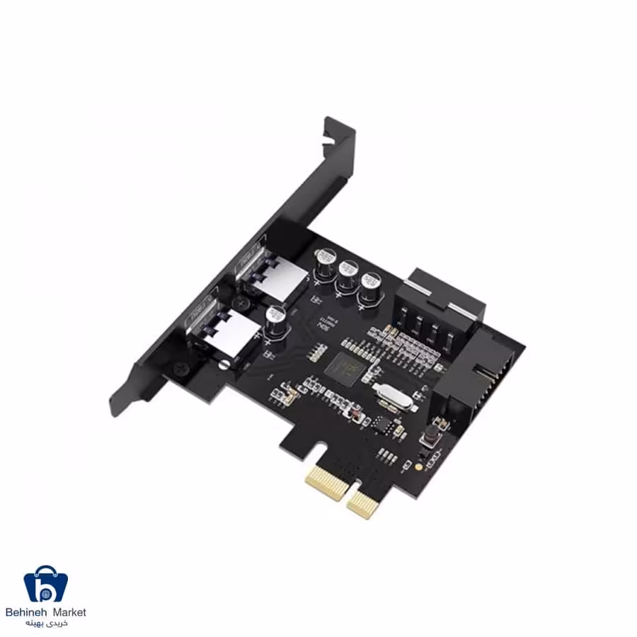 هاب USB 3.0 دو پورت PCI-E اوریکو مدل PVU3-2O2I