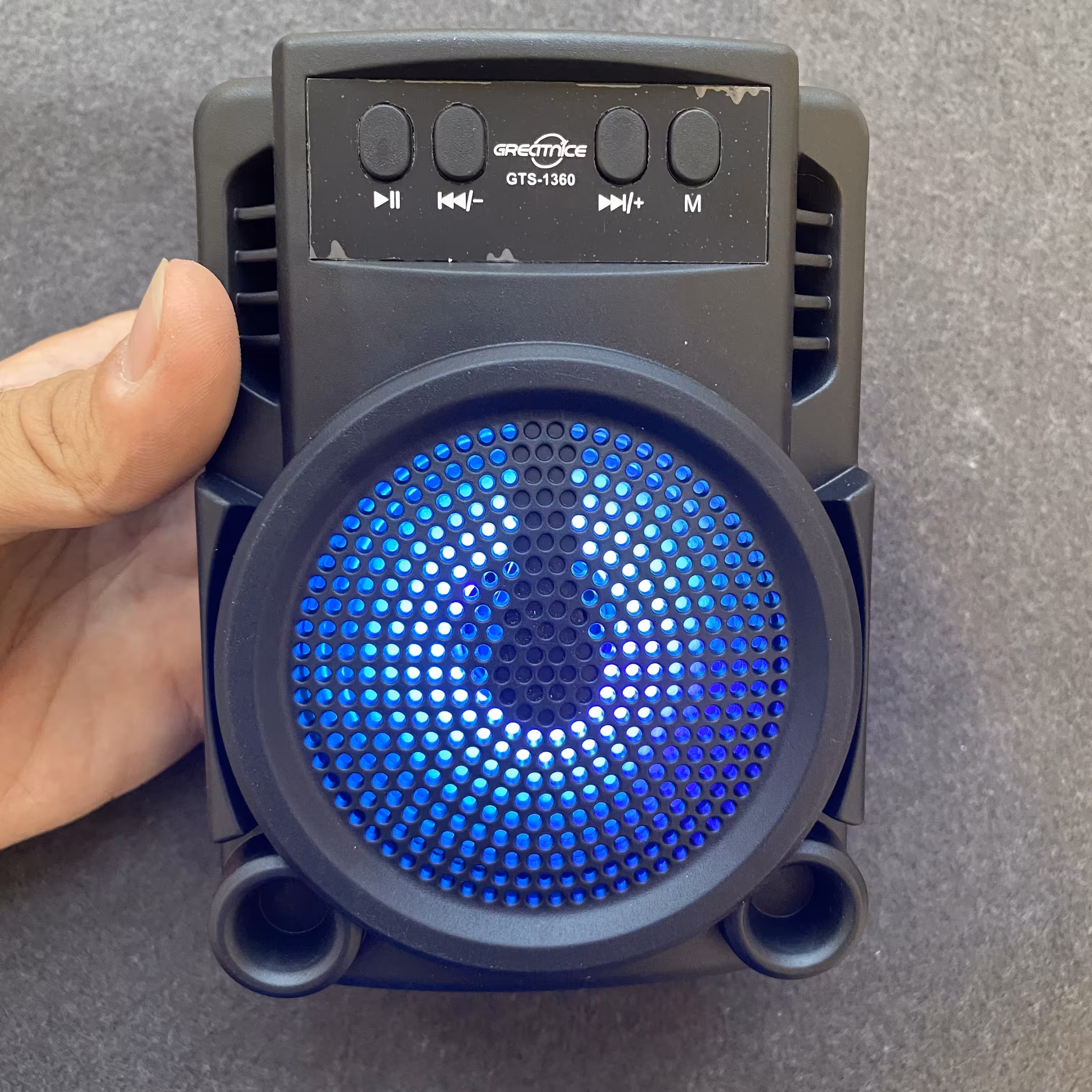 اسپیکر TWS چمدانی GTS1360 (رقص نور ) دارای کیفیت بالا