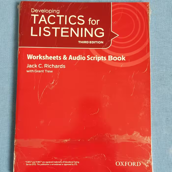 کتابtactics for listening