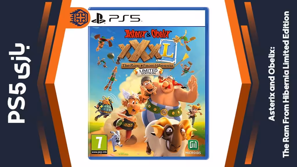دیسک بازی Asterix and Obelix XXXL: The Ram From Hibernia Limited Edition – مخصوص PS5