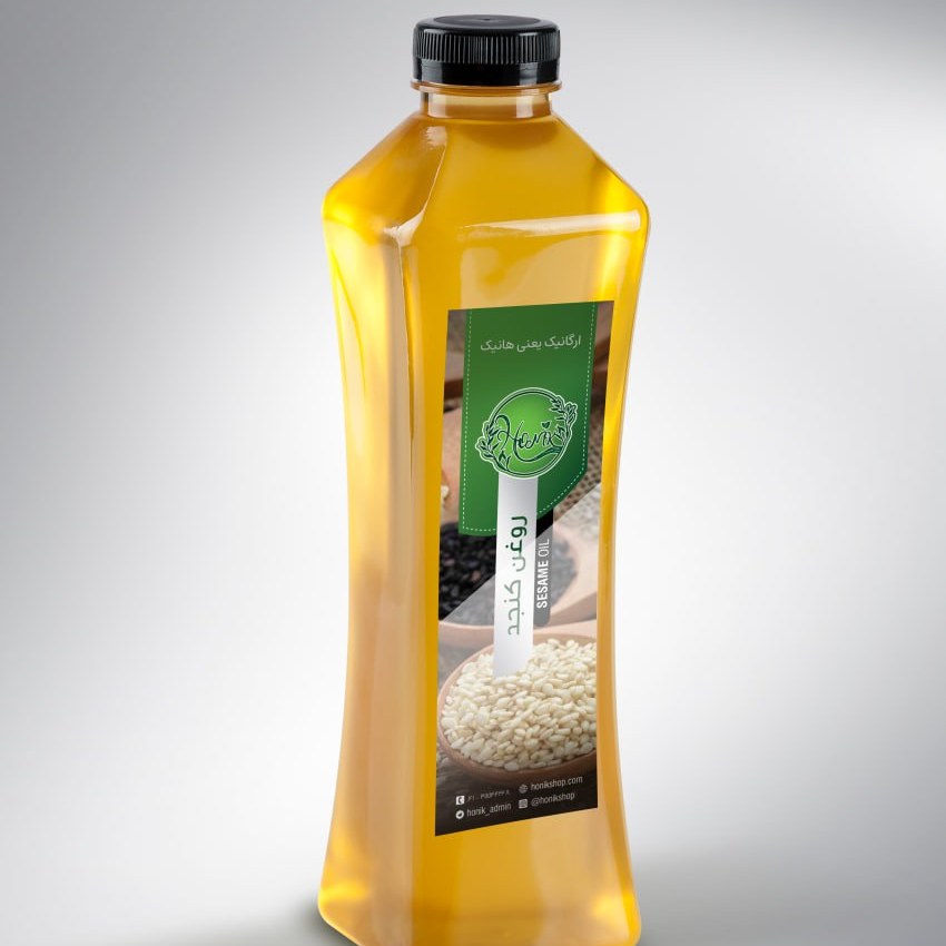 روغن کنجد اعلا یک و نیم لیتری