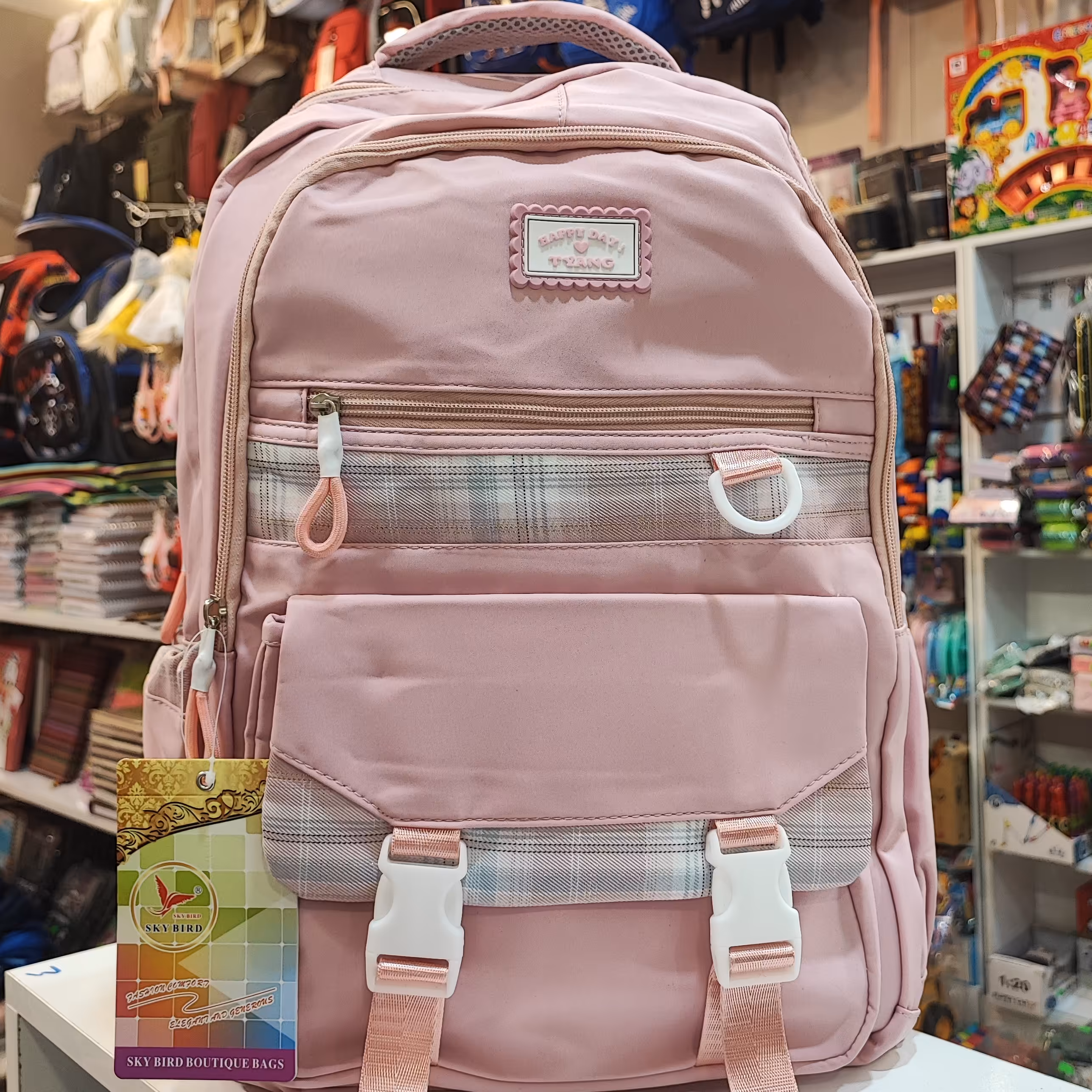 کیف مدرسه شیک جادار دخترانه و پسرانه برند معتبر خارجی 