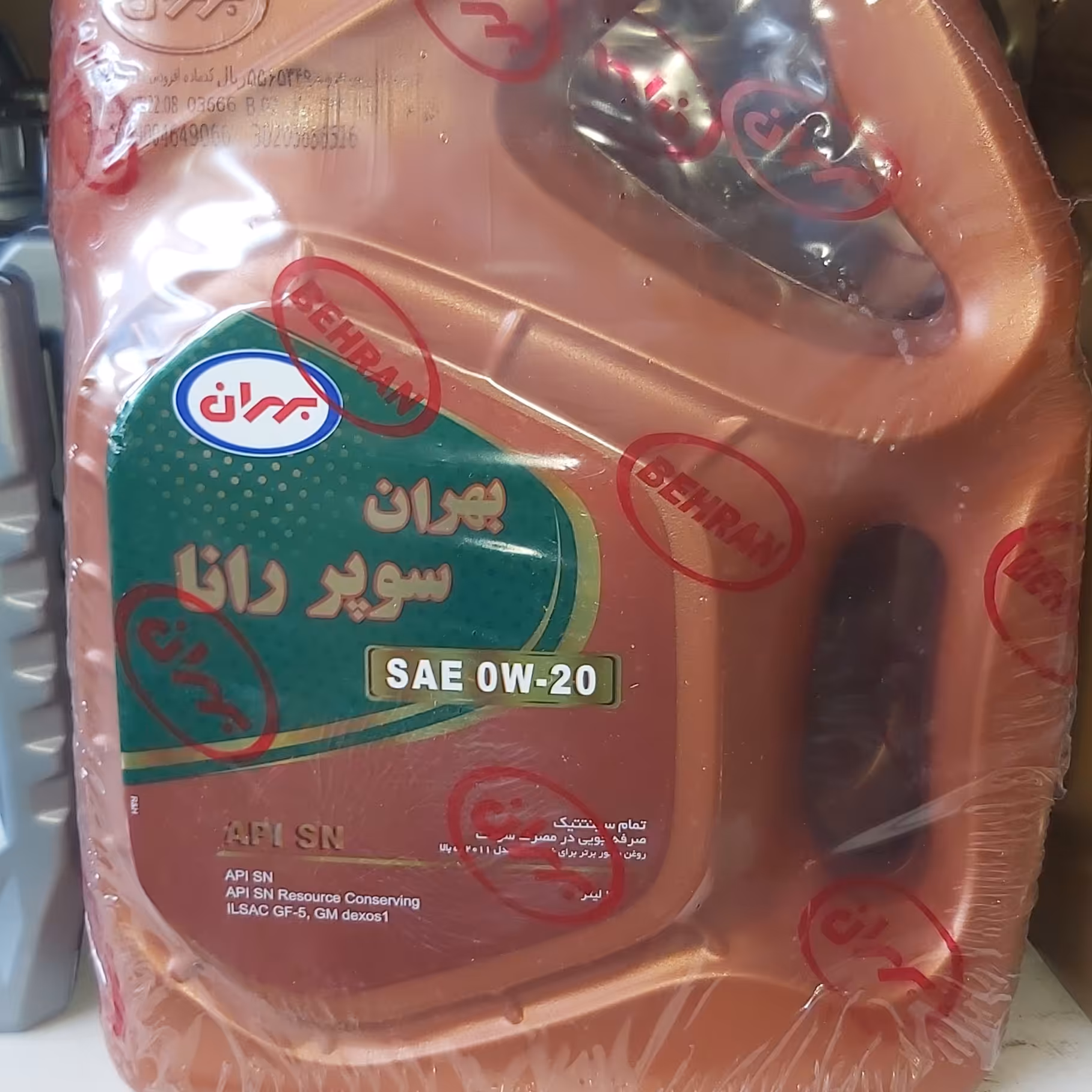 روغن موتور بهران سوپر رانا 0w20(تضمین اصالت)