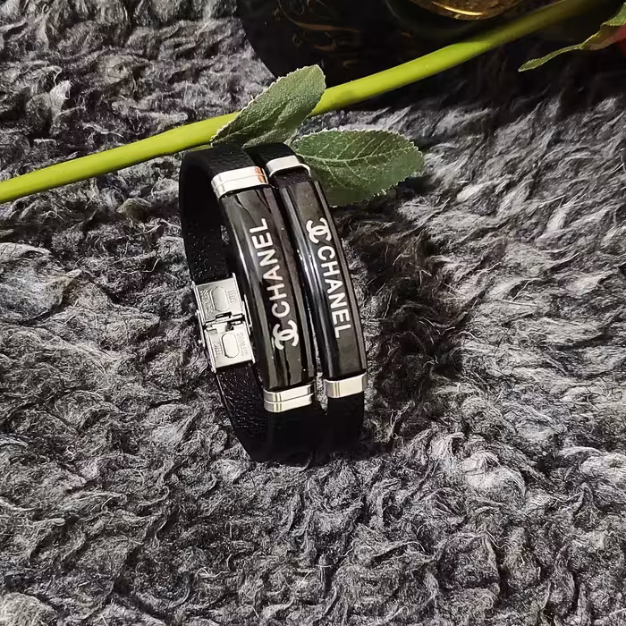 دستبند ست چرم چنل