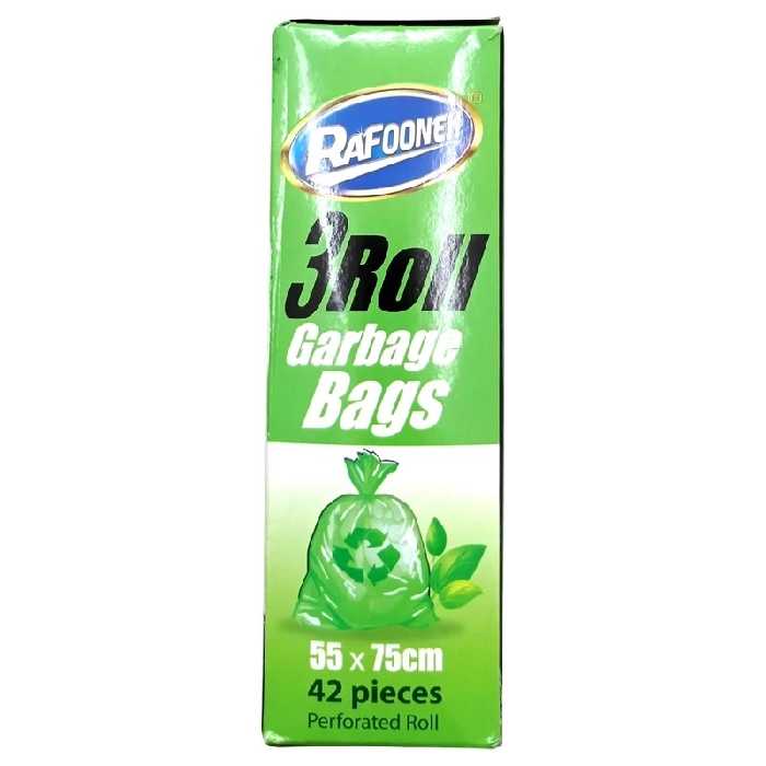 کیسه زباله رافونه مدل MED100-3R مجموعه 3 عددی