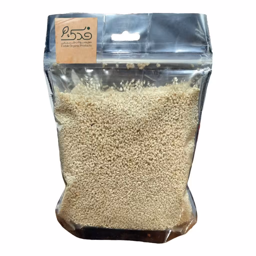 کنجد سفید ممتاز فدک (200گرم)