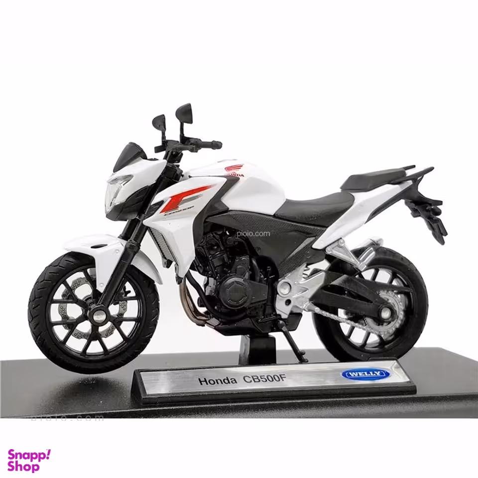 ماکت موتور سیکلت هوندا honda ولی (Welly) مدل cb500f