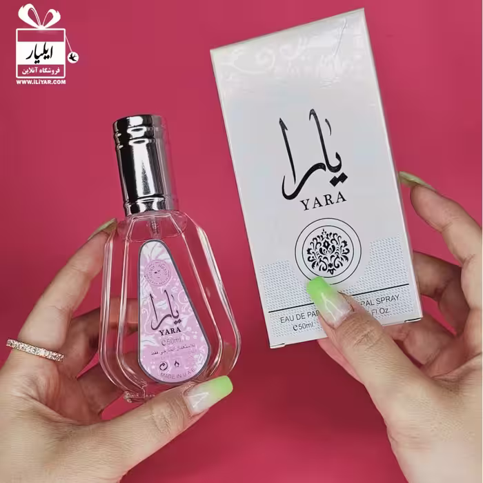 عطر ادکلن یارا صورتی YARA ارض الزعفران - حجم 50 میل