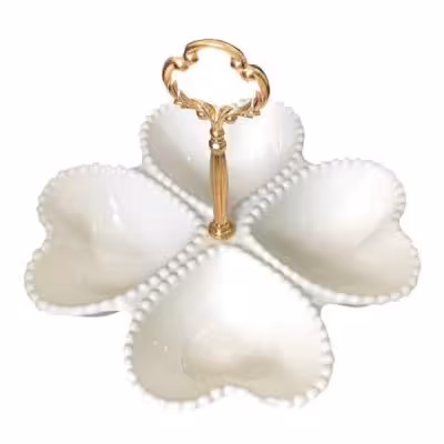 اردو خوری 4 خانه قلبی سرامیک کد 3001